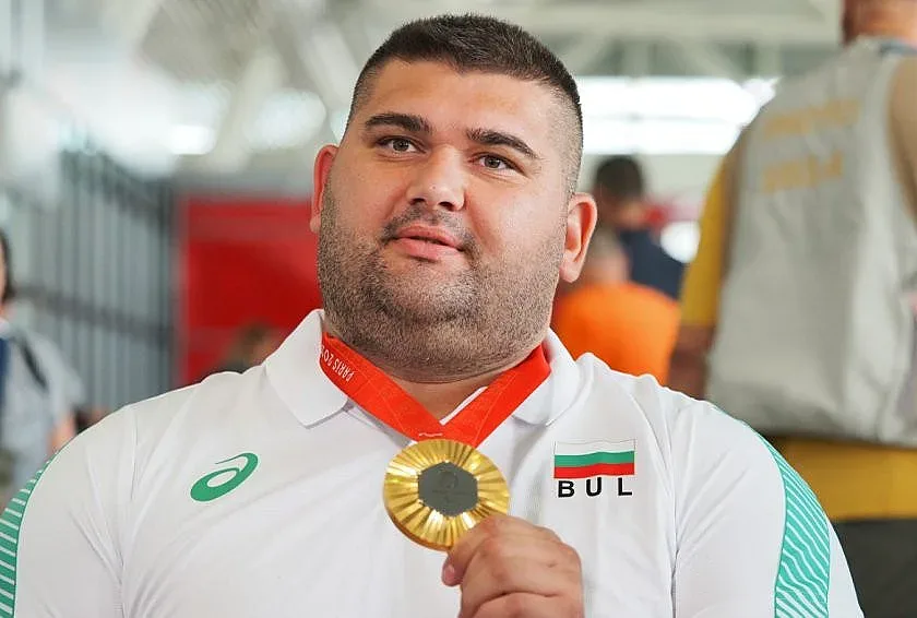 България посрещна новия си олимпийски шампион