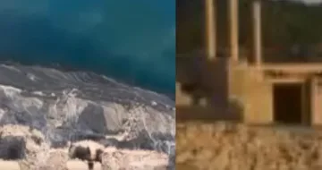 Потънало село изскочи заради сушата