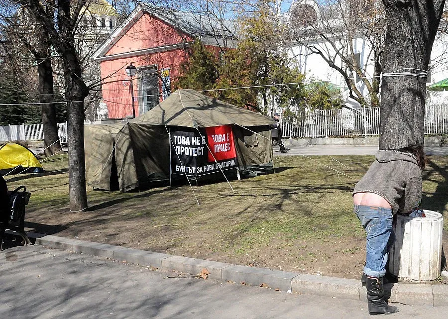 Разнобой сред протестиращите след срещата при Орешарски