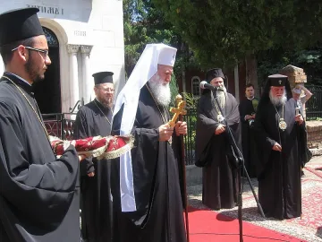 Видин посрещна сърдечно патриарх Неофит