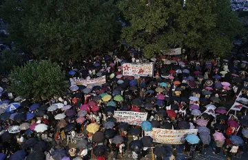 24-часова стачка тече в Гърция