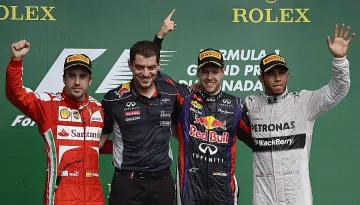 Фатален инцидент помрачи успеха на Фетел в Канада