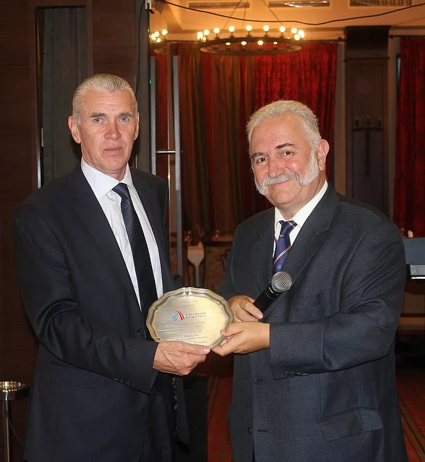 Европейската атлетика награди кметът на Правец