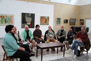 Зографи рисуват Града липите и поетите