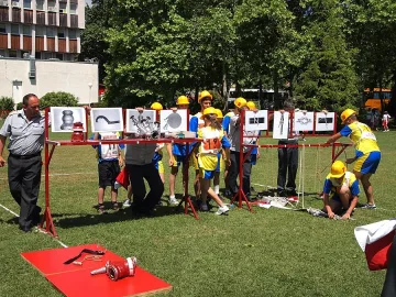 Състезания на МПО „Млад огнеборец" в Албена през юни 