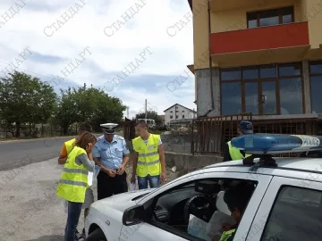 Полицаи и ученици патрулираха съвместно 