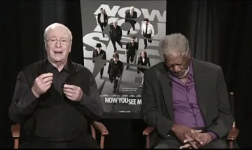 Морган Фрийман заспа на интервю