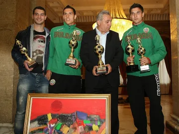 Георги Миланов е Футболист на футболистите