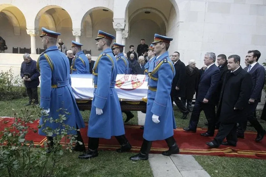 Последният крал на Сърбия беше погребан в родината си