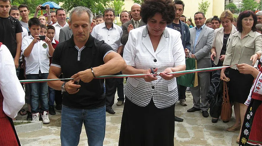 Йордан Йовчев откри модерна фитнес площадка в Крумовград