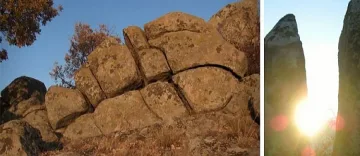 Скали до Мечкул са с лика на Кирил и Методий