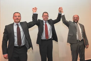 Орешарски и Сергей на среща на върха в Лайпциг