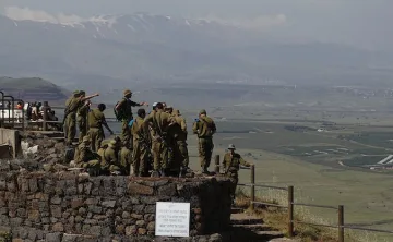 Израел и Сирия се обстрелваха на Голанските възвишения