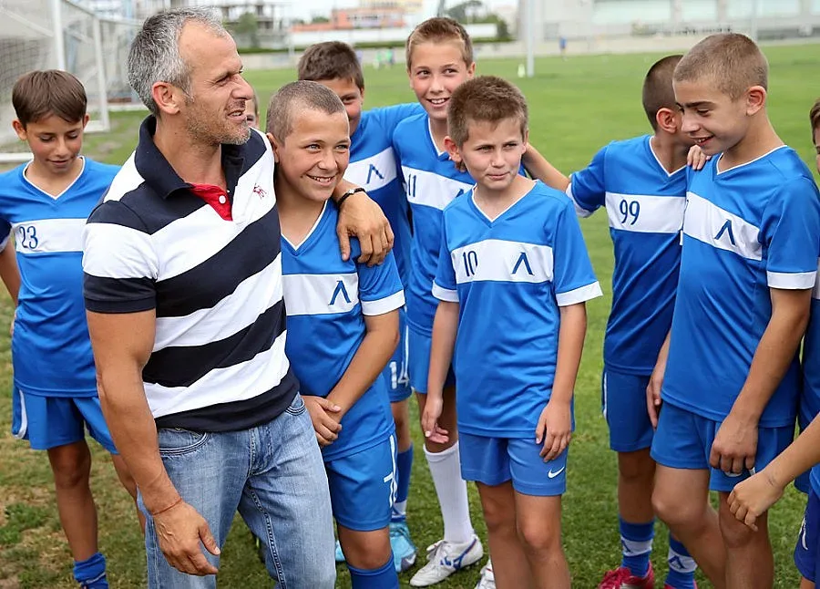 Йордан Йовчев посети юношите на "Левски" преди Лондон