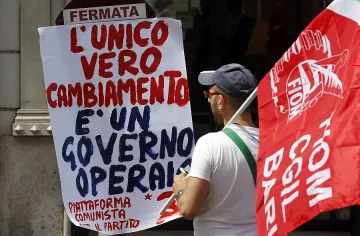 Хиляди протестиращи излязоха по улиците в Рим