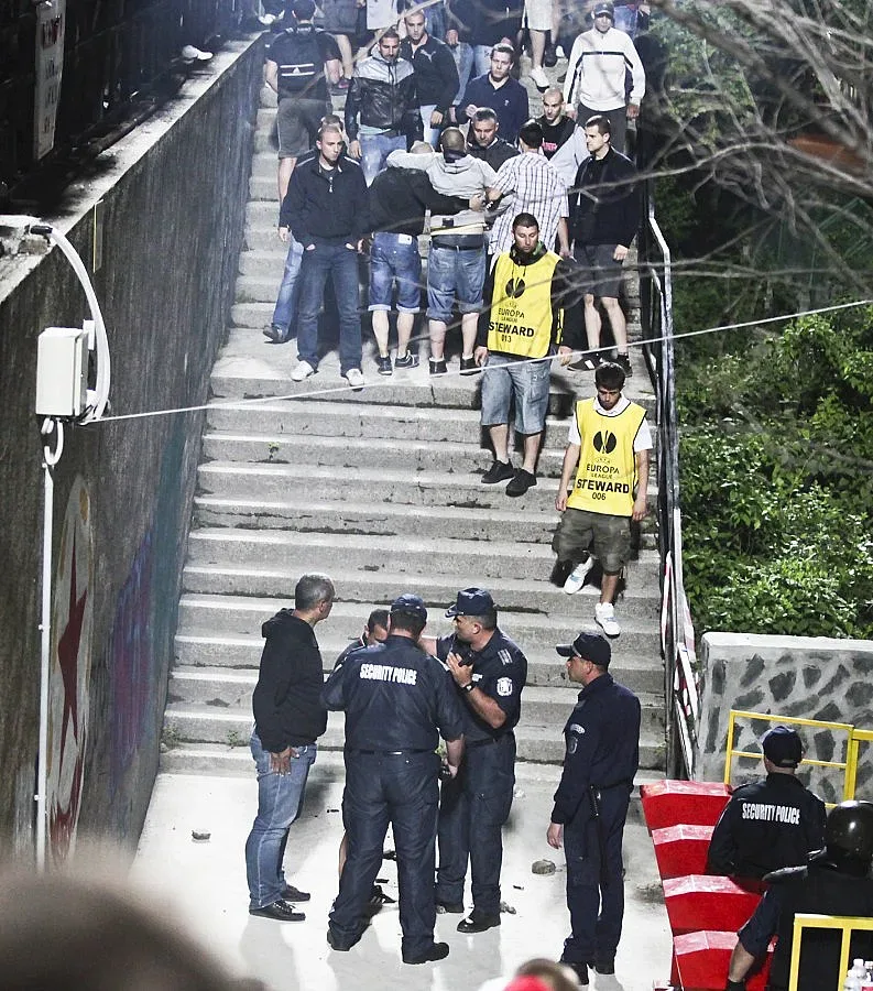 Бой между фенове на "Миньор" и ЦСКА 