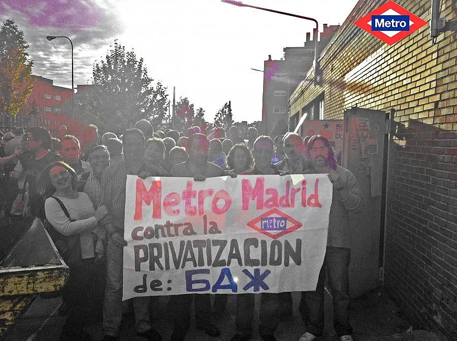 Испанци протестират против приватизацията на БДЖ