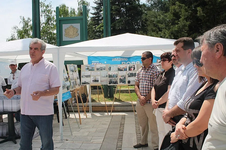 ГЕРБ показва построеното във Видин на снимки