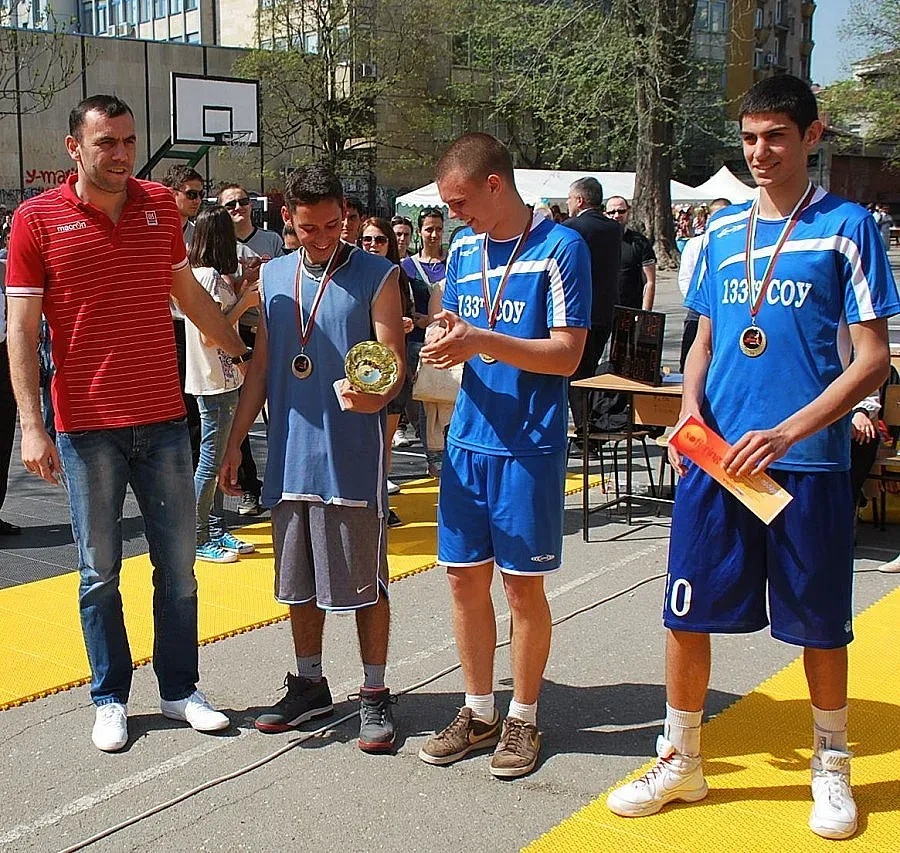 133-о СОУ „А.С. Пушкин" спечели турнира 3х3 за купа „Манченко"