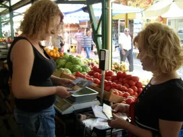 ГЕРБ излязоха на пазар в Русе 