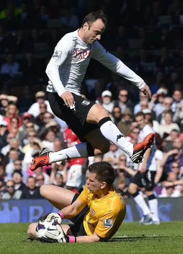 Легенда на "Евертън" се скъса да хвали Бербатов 