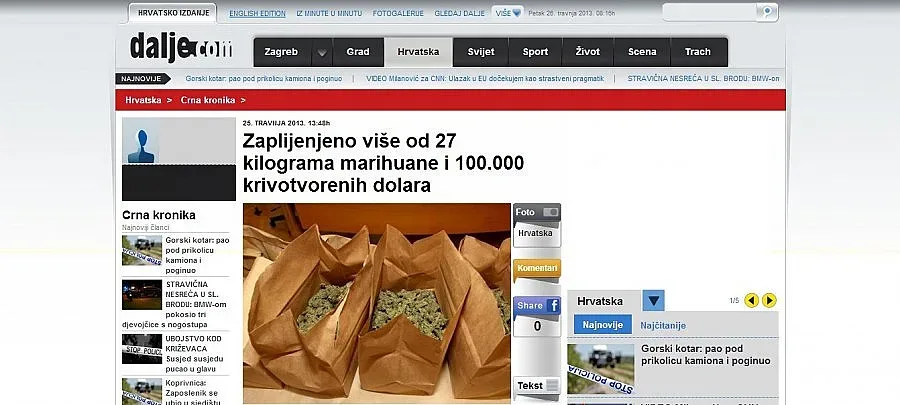 Над 100 хил. фалшиви долара конфискуваха в Хърватия от български автобус
