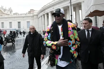 Денис Родман отсвири Мача на звездите