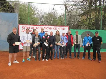 140 тенисисти се включиха във II кръг на Националната тенис лига