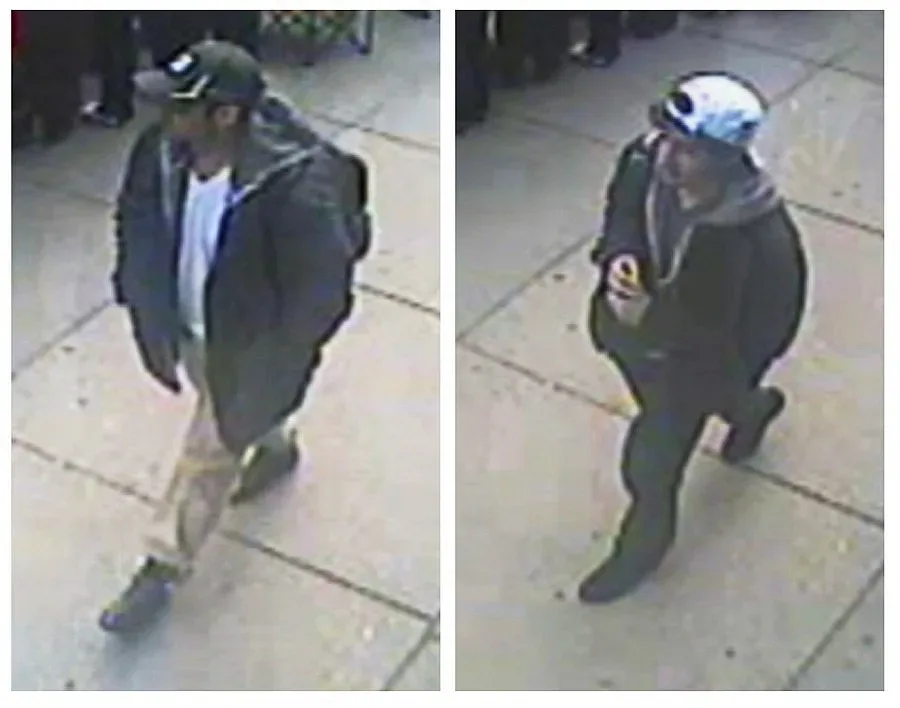 ФБР показа СНИМКИ на двама от заподозрените за атентатите 