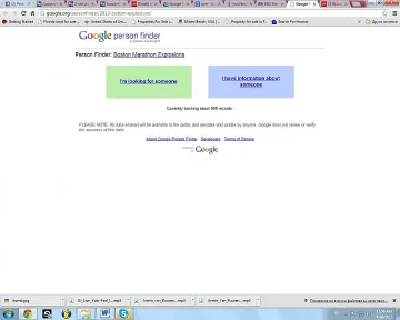 Гугъл търси жертвите в Бостън