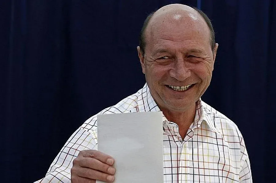 Траян Бъсеску предизвика лека катастрофа