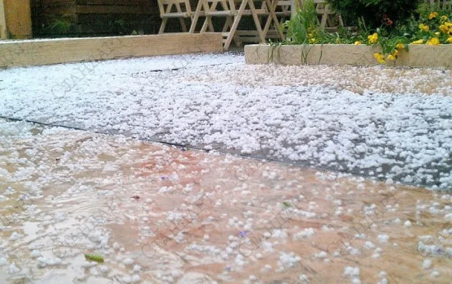 Градушка удари реколтата в Петричко