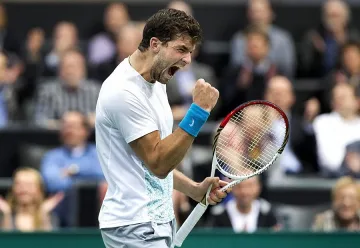 Григор разпуска на табла в Маями