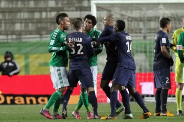 Бекъм скочи на бой