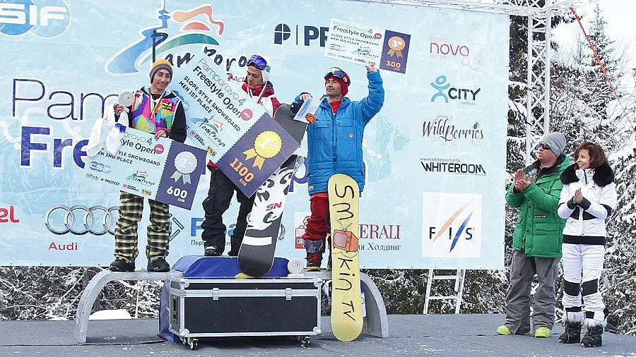 Георгиев и Слаловова №1 в слоупстайла в Пампорово