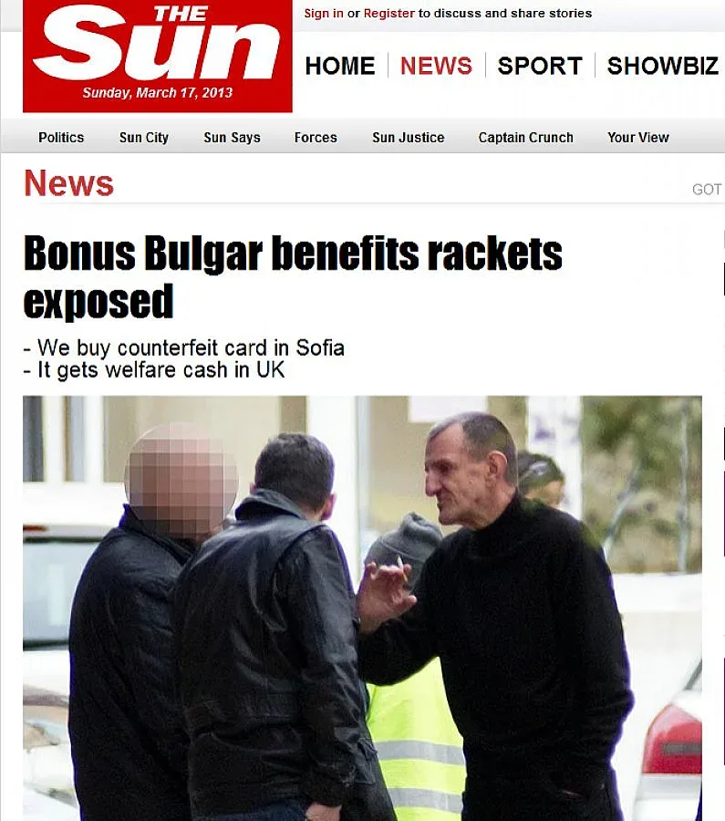 Репортер на "Сън" стана българин за 475 лири