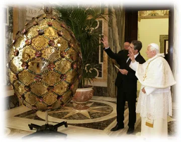 Плевнелиев на крака при папата