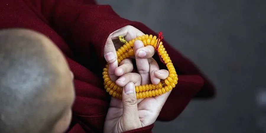 Тибетски монах се самозапали