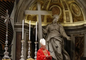 Черен дим над Ватикана