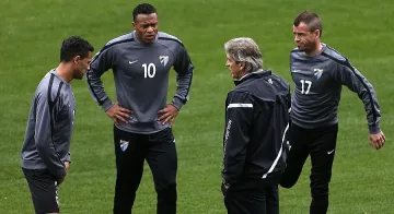 Рицари надъхват "Малага" за подвиг