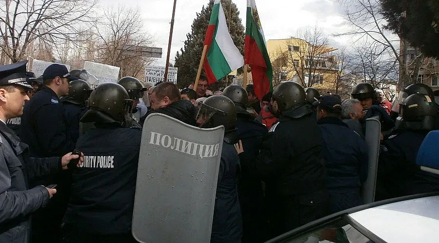Блокираха пътя за Гърция
