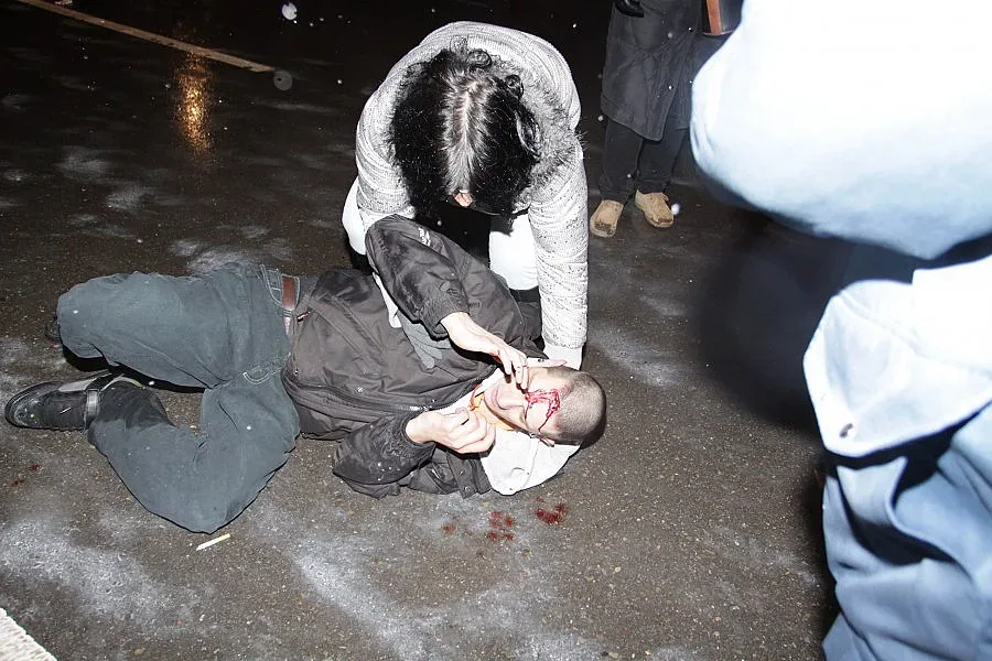 Кърваво меле в центъра на София