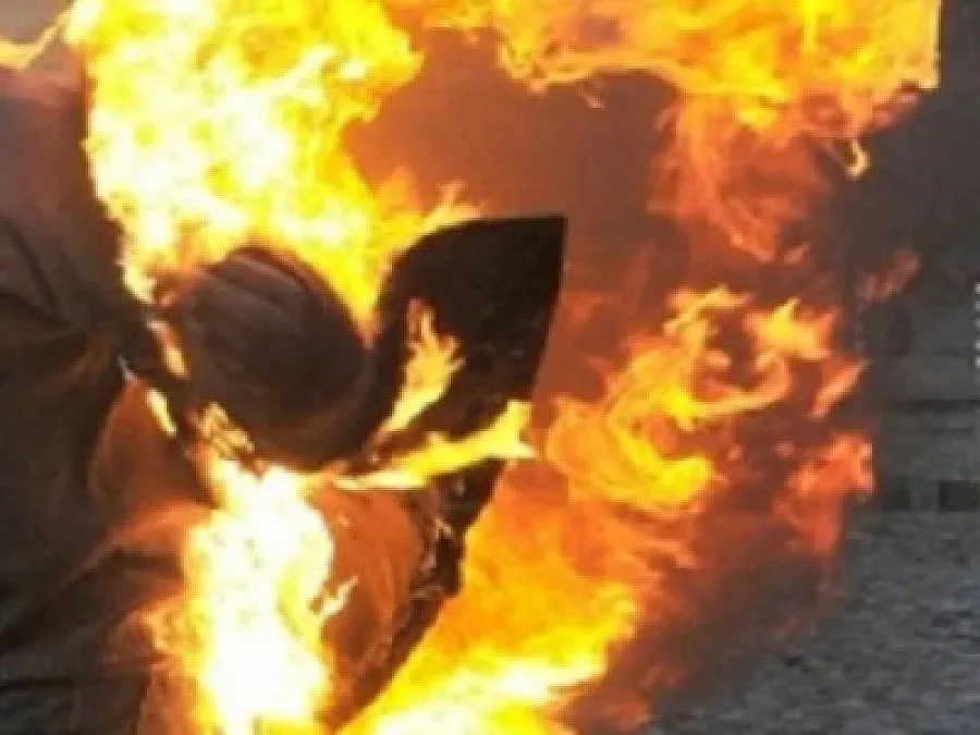 Човекът факла бил шизофреник