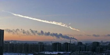 Трус след метеорита в Челябинск