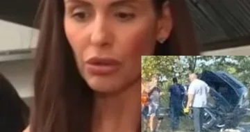 Лимузина на знакова фолкаджийка се размаза на пътя