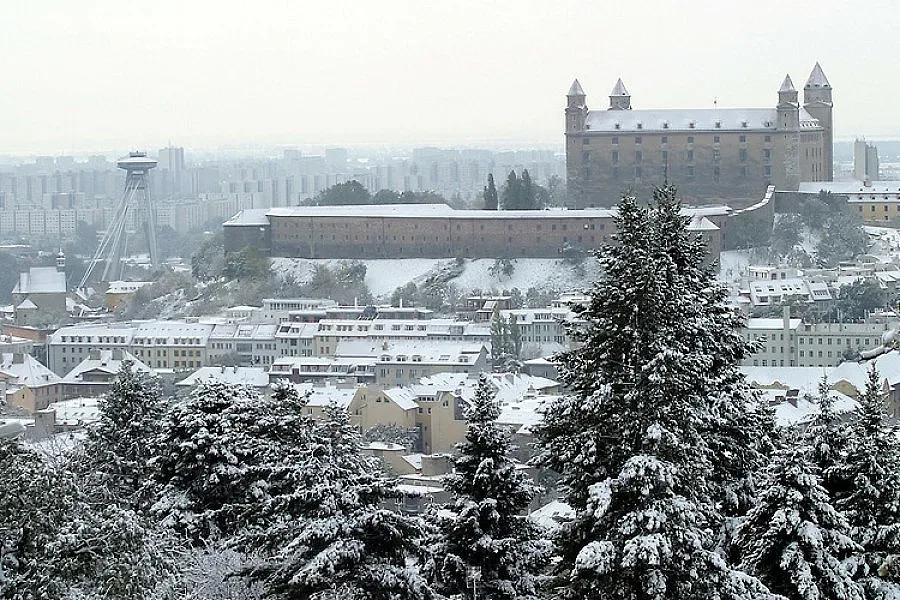 Словакия бедства от сняг