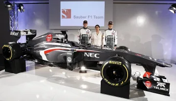 "Заубер" представи болида за новия сезон