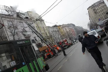 Полиция блокира центъра на София