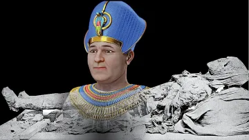 Възкресиха дядото на Тутанкамон