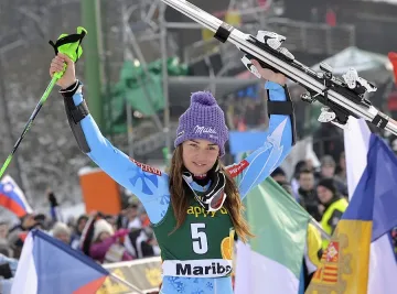 Тина Мазе с 8-и успех за сезона в Световната купа